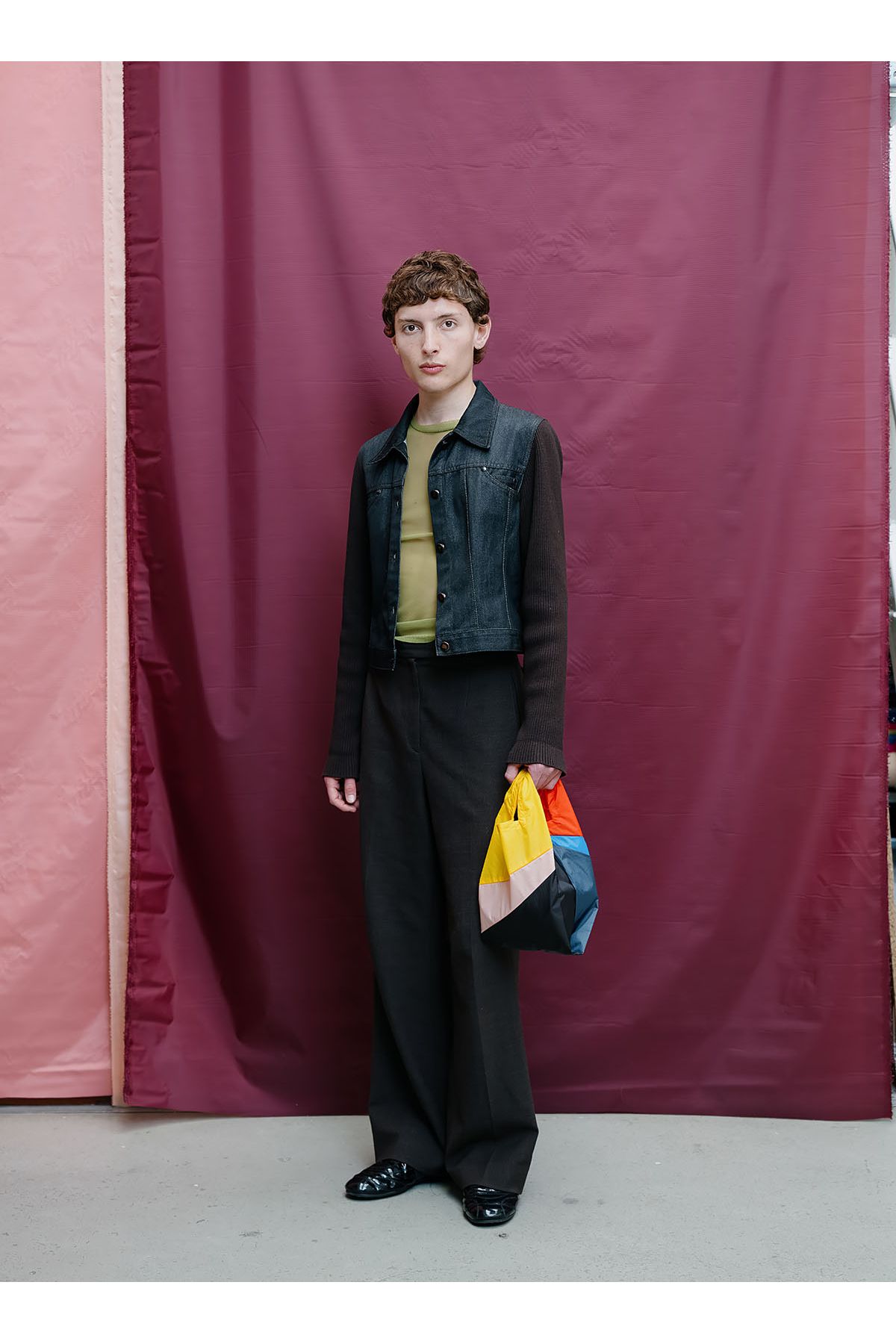 The New Shopping Bag Multi Tone Small van SUSAN BIJL | Kids Conceptstore Le Fanfare