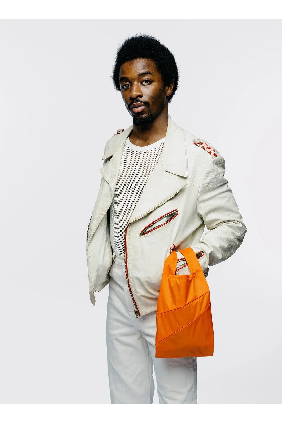 The New Shopping Bag Orange Small van SUSAN BIJL | Kids Conceptstore Le Fanfare