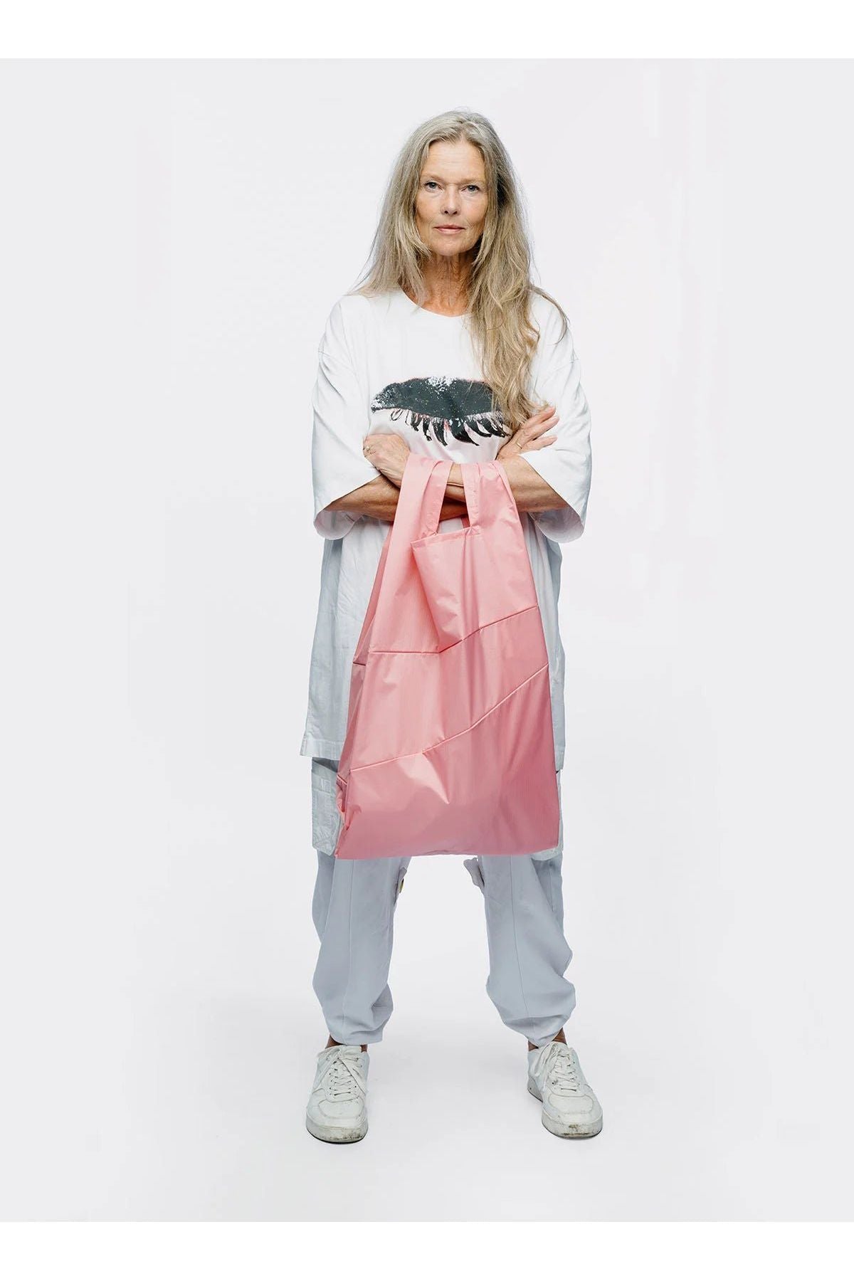 The New Shopping Bag Pink Panther Large van SUSAN BIJL | Kids Conceptstore Le Fanfare