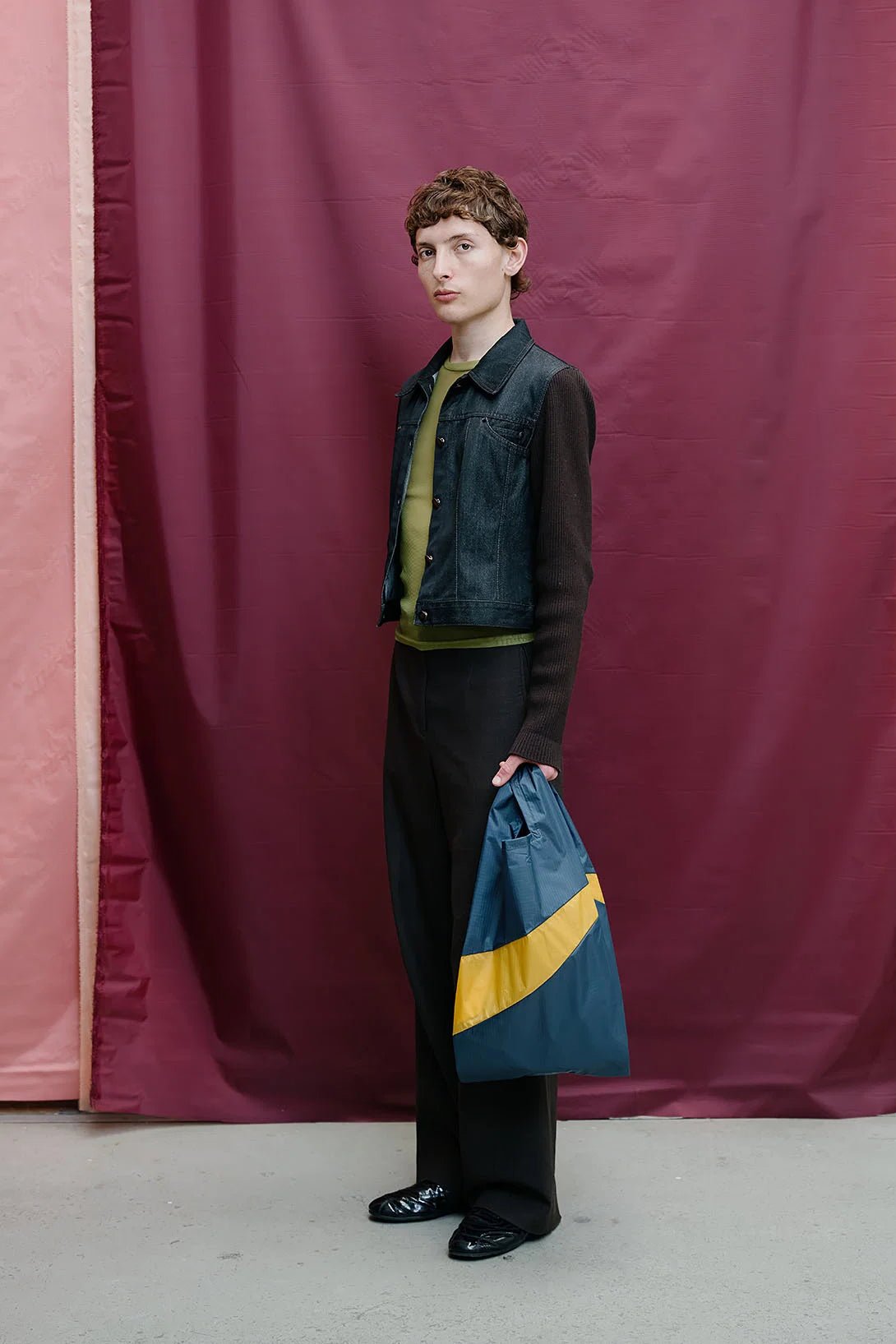 The New Shopping Bag Tornado & Calendula Large van SUSAN BIJL | Kids Conceptstore Le Fanfare