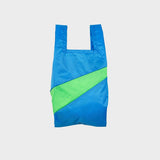 The New Shopping Bag Wave & Greenscreen Small van SUSAN BIJL | Kids Conceptstore Le Fanfare
