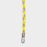 The New Strap Kumihimo Treble & Fluo Yellow van SUSAN BIJL | Kids Conceptstore Le Fanfare
