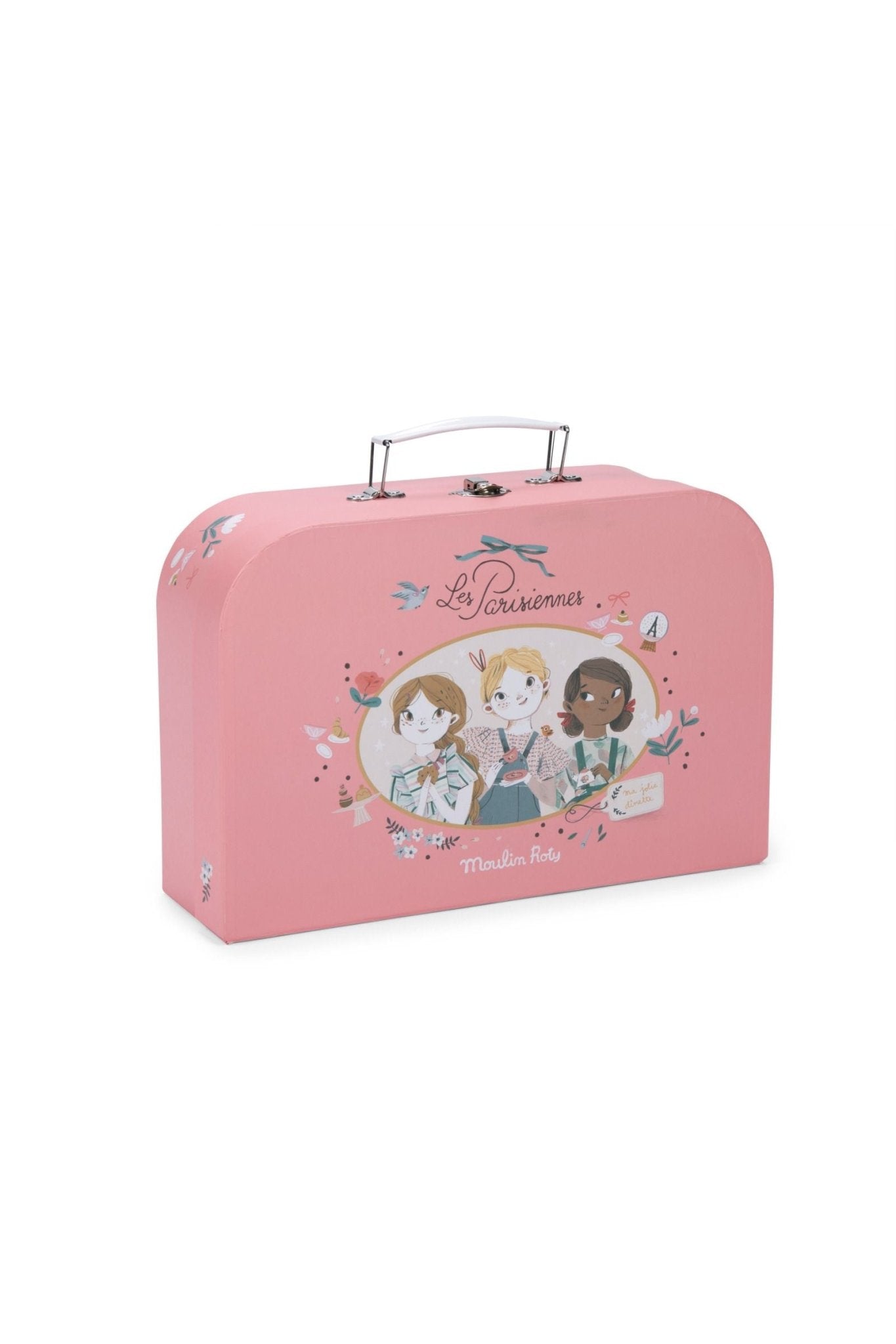 Theekoffertje metaal - Les Parisiennes van Moulin Roty | Kids Conceptstore Le Fanfare