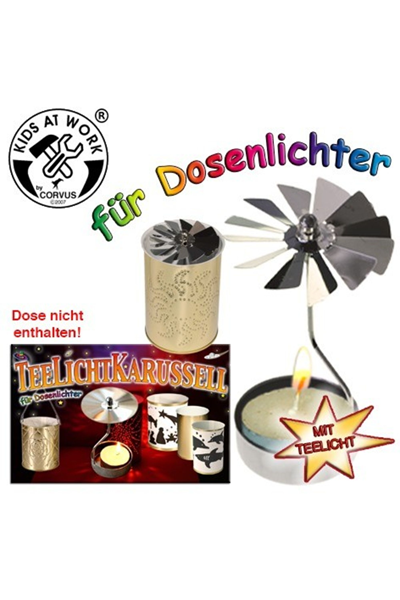 Theelicht caroussel van Kids At Work | Kids Conceptstore Le Fanfare