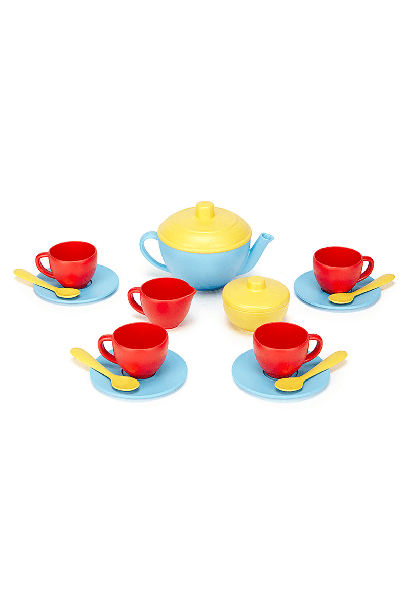 Theeset blauw - gerecycled van Green Toys | Kids Conceptstore Le Fanfare