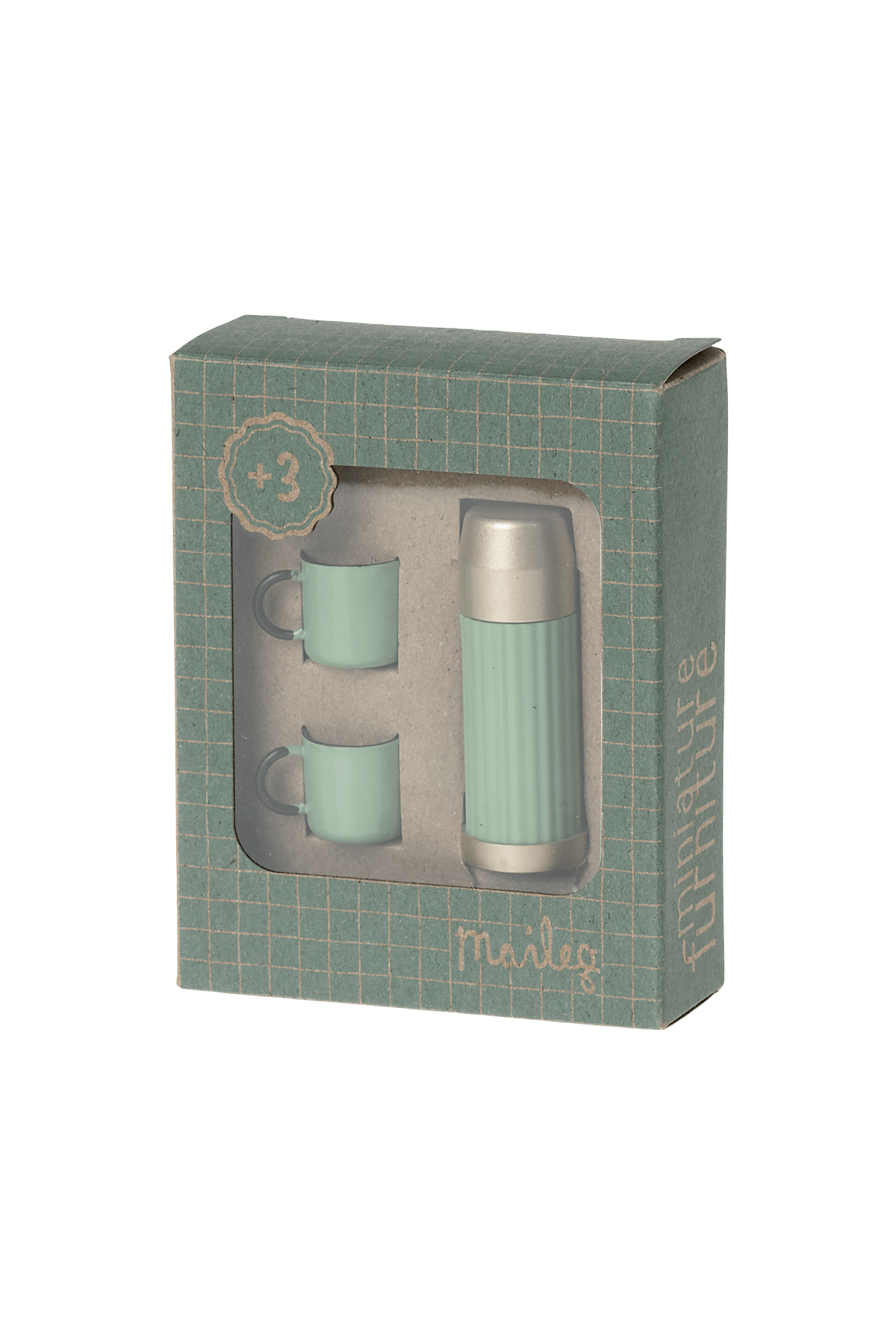 Thermos And Cups - Mint van Maileg | Kids Conceptstore Le Fanfare