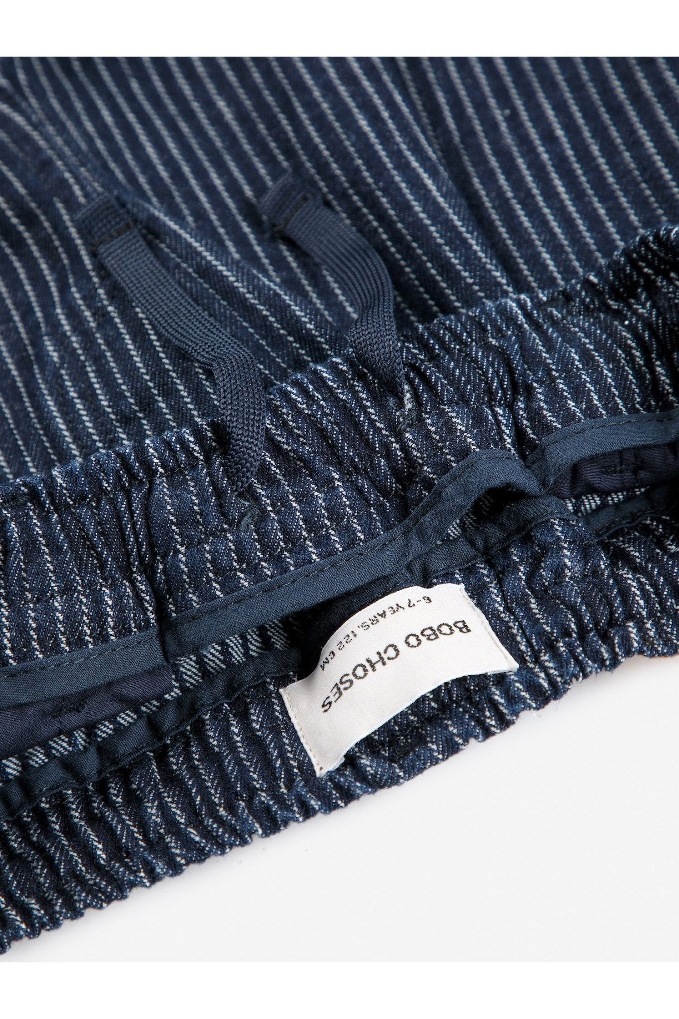 Tic Tac Toe Denim Pants - Navy Blue van Bobo Choses | Kids Conceptstore Le Fanfare