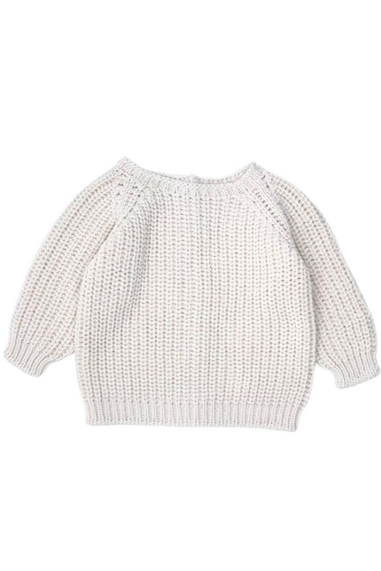 Tilly sweater - cream van Li&me | Kids Conceptstore Le Fanfare