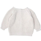 Tilly sweater - cream van Li&me | Kids Conceptstore Le Fanfare