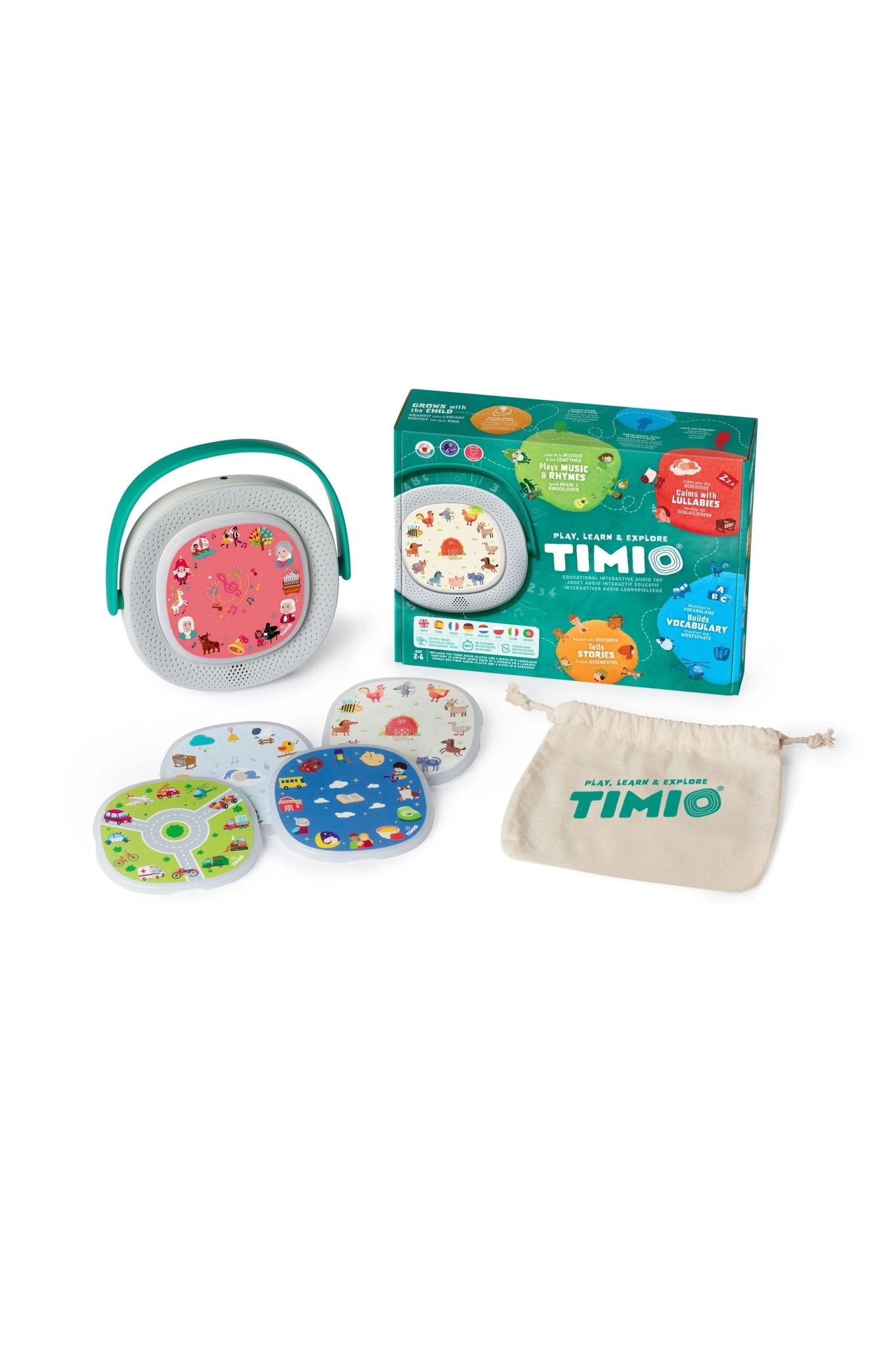 Timio Player - plus 5 discs van Timio | Kids Conceptstore Le Fanfare