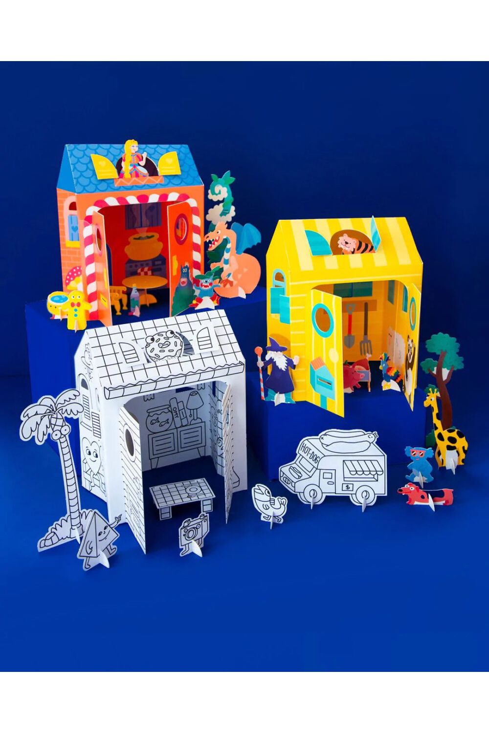 TINY HOUSE - ANIMALS van OMY | Kids Conceptstore Le Fanfare