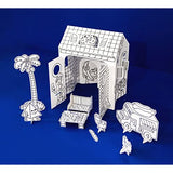 TINY HOUSE - COLOR IN van OMY | Kids Conceptstore Le Fanfare