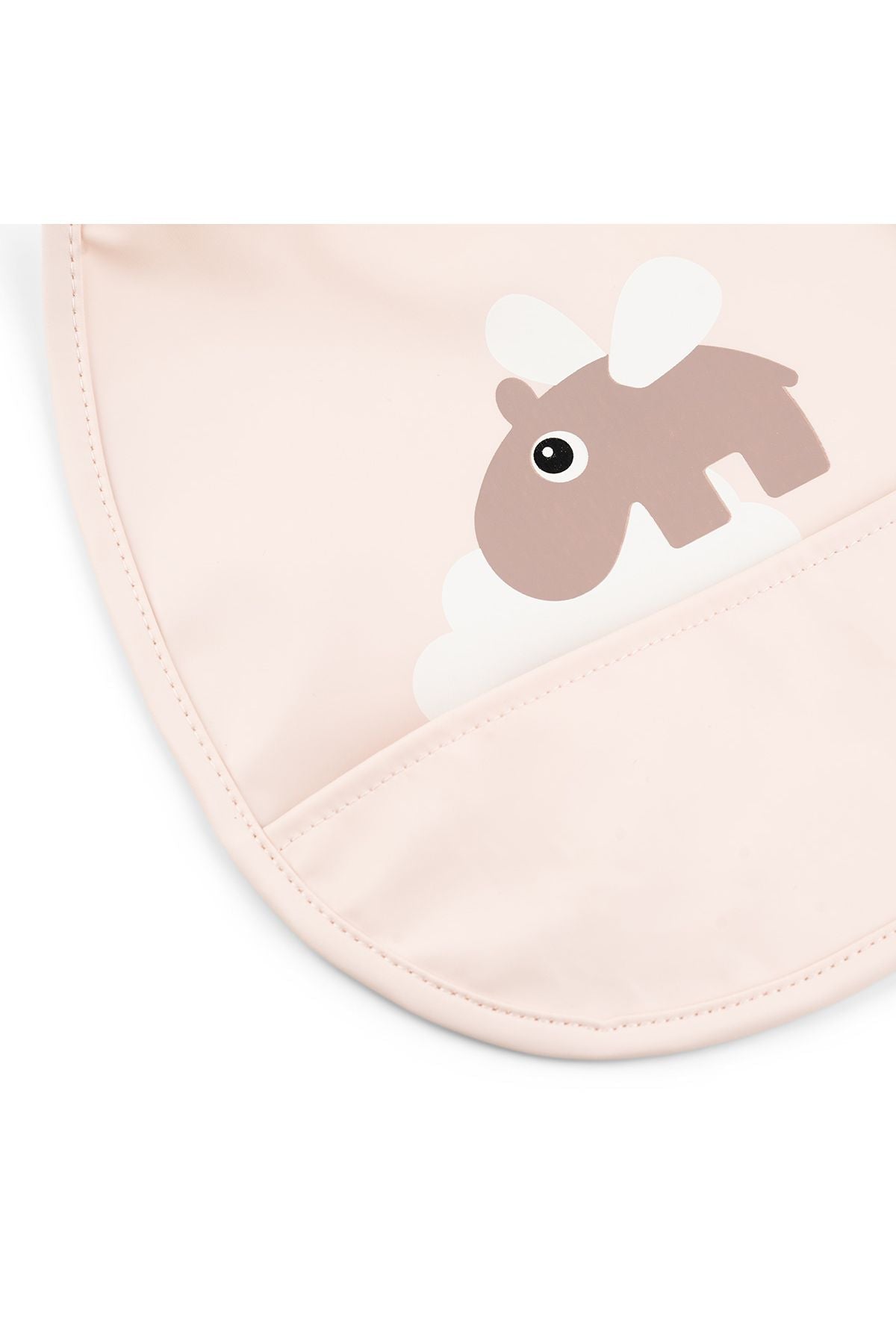 Tiny pocket bib 2-pack | Happy clouds - Powder van Done by Deer | Kids Conceptstore Le Fanfare