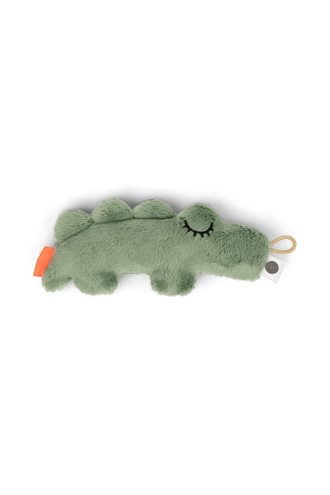 Tiny sensory rattle | Croco - Green van Done by Deer | Kids Conceptstore Le Fanfare