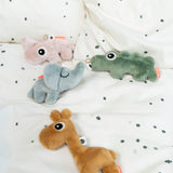 Tiny sensory rattle | Croco - Green van Done by Deer | Kids Conceptstore Le Fanfare