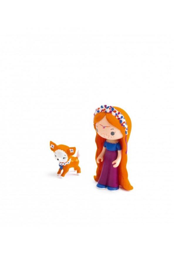 Tinyly - Draagbaar Poppenhuis - Bluchka & Indie House - Fsc Mix van Djeco | Kids Conceptstore Le Fanfare