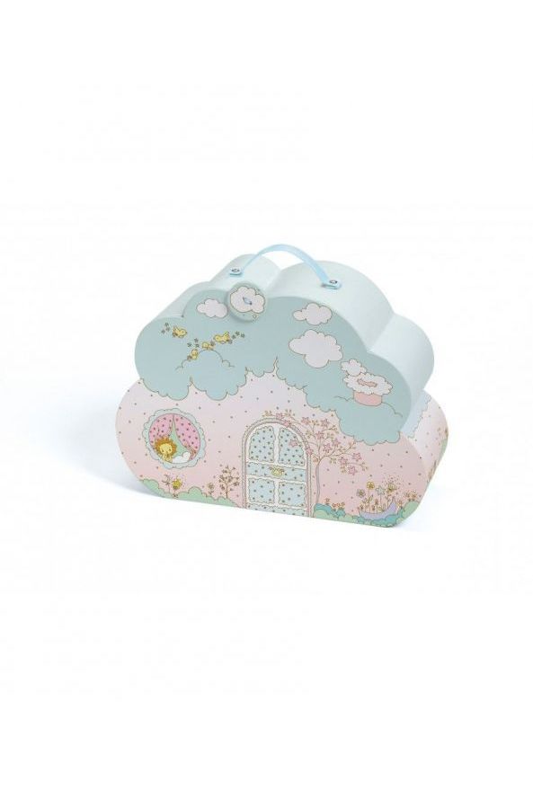 Tinyly - Draagbaar Poppenhuis - Maison Nuage van Djeco | Kids Conceptstore Le Fanfare