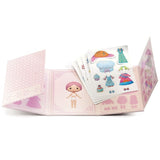 Tinyly - Sticker Aankleedspel - Miss Lilypink van Djeco | Kids Conceptstore Le Fanfare