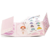 Tinyly - Sticker Aankleedspel - Miss Lilyruby van Djeco | Kids Conceptstore Le Fanfare