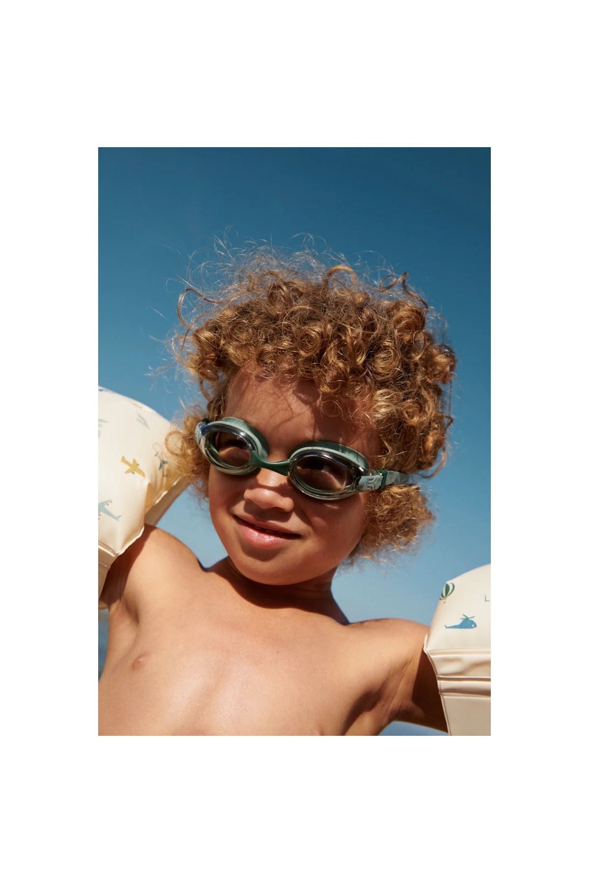 Titas Goggles - Peppermint / Garden green van Liewood | Kids Conceptstore Le Fanfare