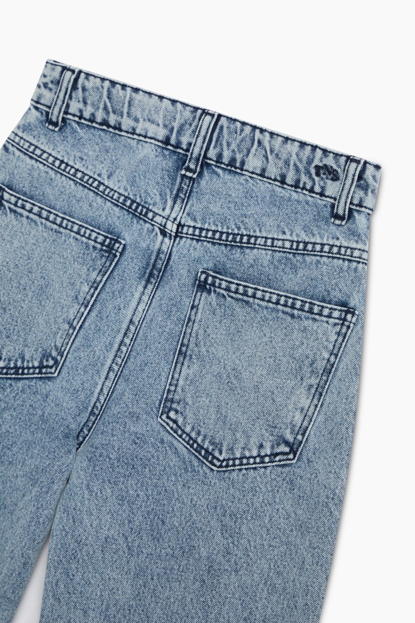 TNS Denim Teen Curved Trouser van The New Society | Kids Conceptstore Le Fanfare