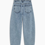 TNS Denim Teen Curved Trouser van The New Society | Kids Conceptstore Le Fanfare