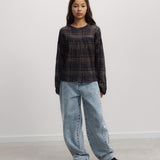 TNS Denim Teen Curved Trouser van The New Society | Kids Conceptstore Le Fanfare