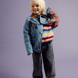 TNS Denim Twist Trouser van The New Society | Kids Conceptstore Le Fanfare