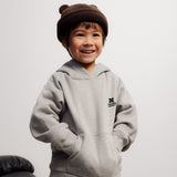TNS Logo Hoodie Mid Grey Melange van The New Society | Kids Conceptstore Le Fanfare