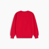 TNS Logo Sweatshirt Chinese Red van The New Society | Kids Conceptstore Le Fanfare