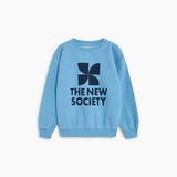 TNS Logo Sweatshirt Cyaneus van The New Society | Kids Conceptstore Le Fanfare
