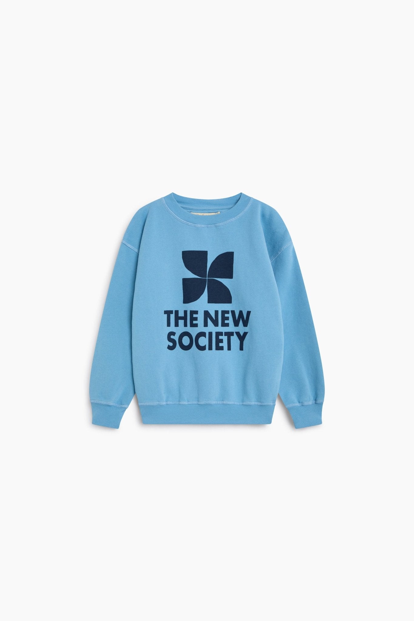 TNS Logo Sweatshirt Cyaneus van The New Society | Kids Conceptstore Le Fanfare