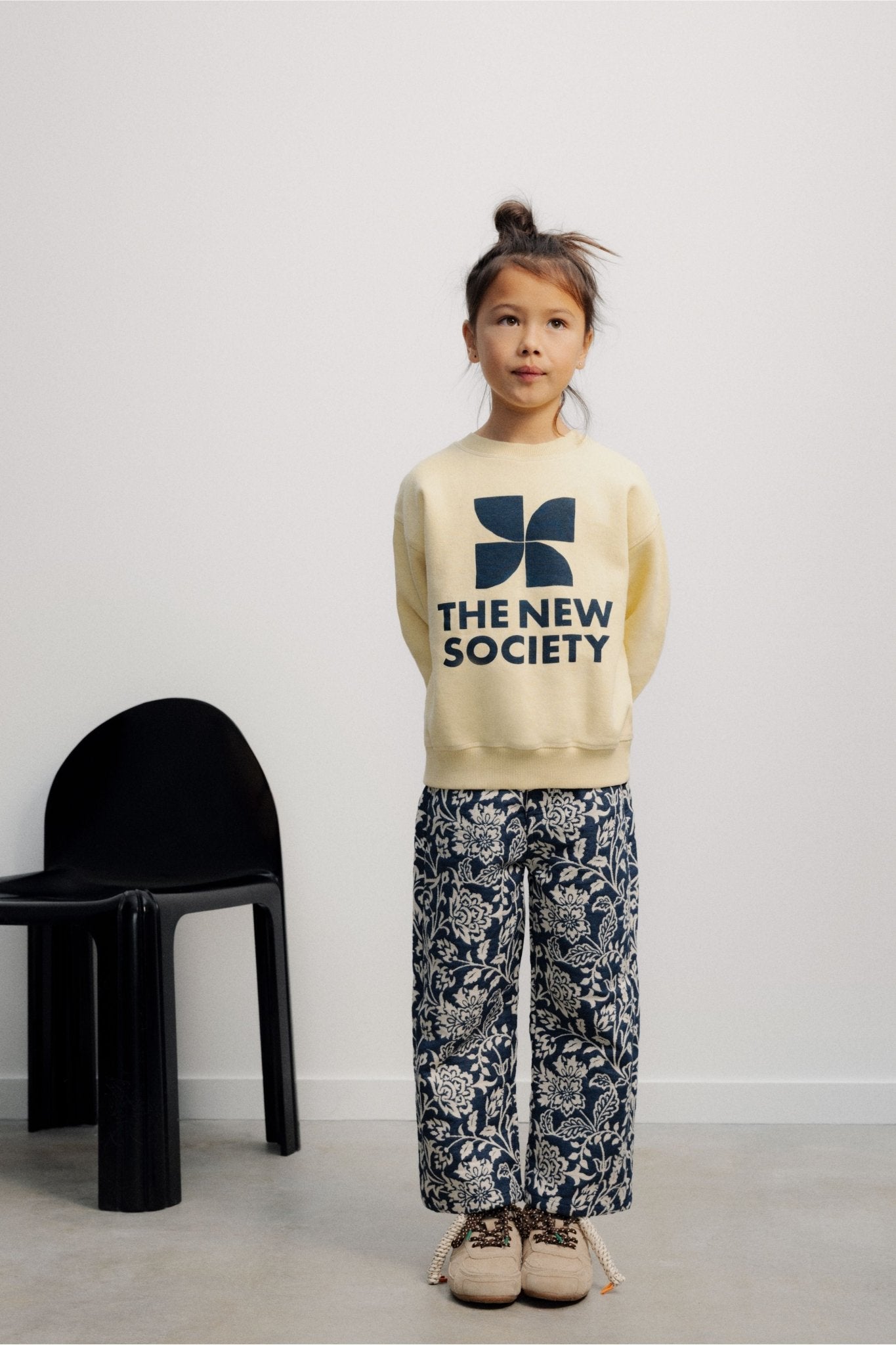 TNS Logo Sweatshirt Sunlight van The New Society | Kids Conceptstore Le Fanfare