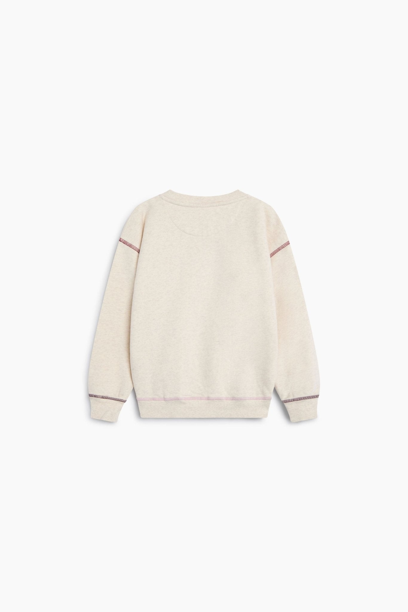 TNS Logo Sweatshirt Whisper White Melange Multicolor van The New Society | Kids Conceptstore Le Fanfare