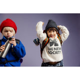TNS Logo Sweatshirt Whisper White Melange van The New Society | Kids Conceptstore Le Fanfare