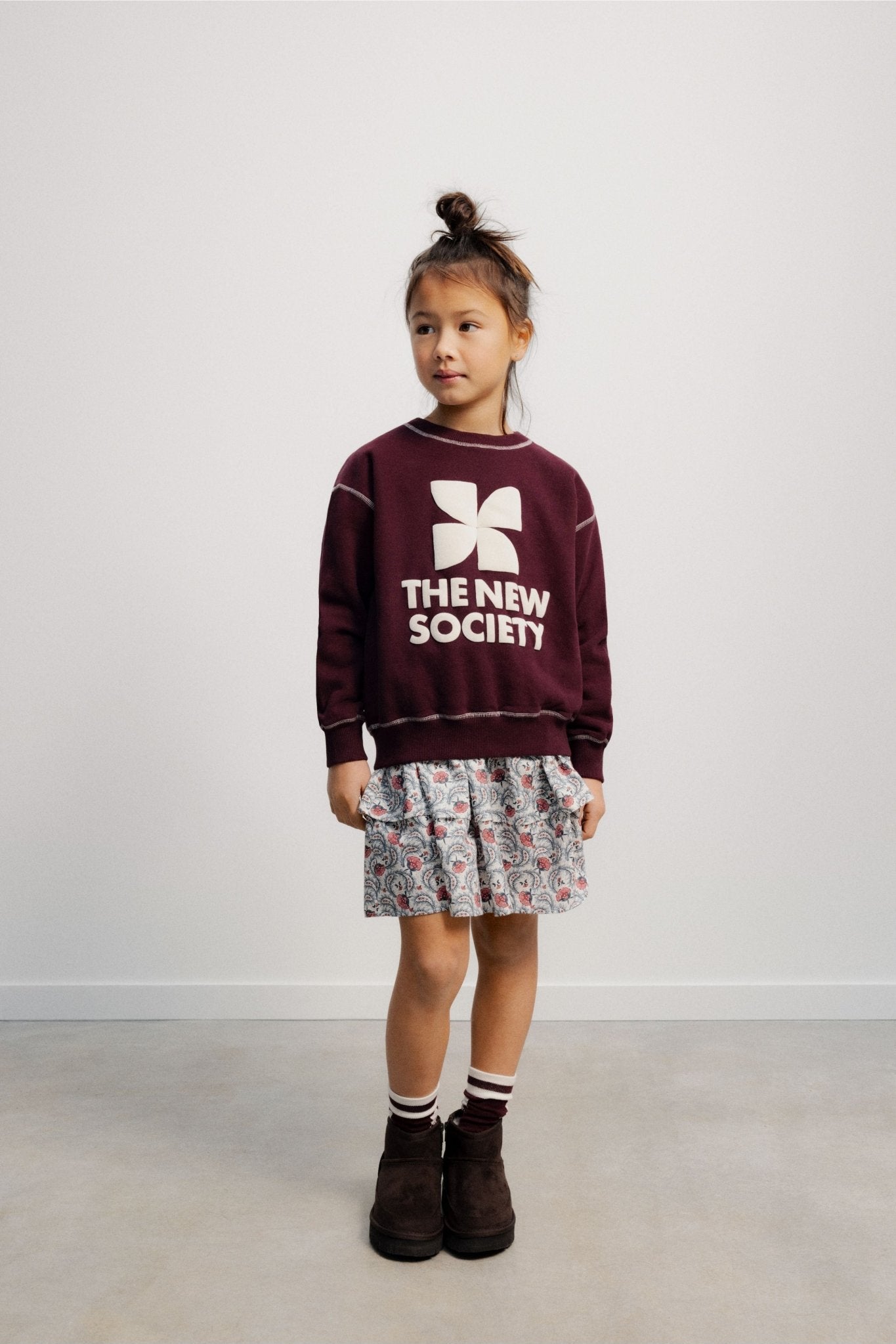 TNS Logo Sweatshirt Winetasting van The New Society | Kids Conceptstore Le Fanfare
