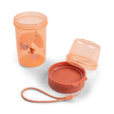 To go 2-way snack container L Ozzo Papaya van Done by Deer | Kids Conceptstore Le Fanfare