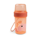 To go 2-way snack container L Ozzo Papaya van Done by Deer | Kids Conceptstore Le Fanfare