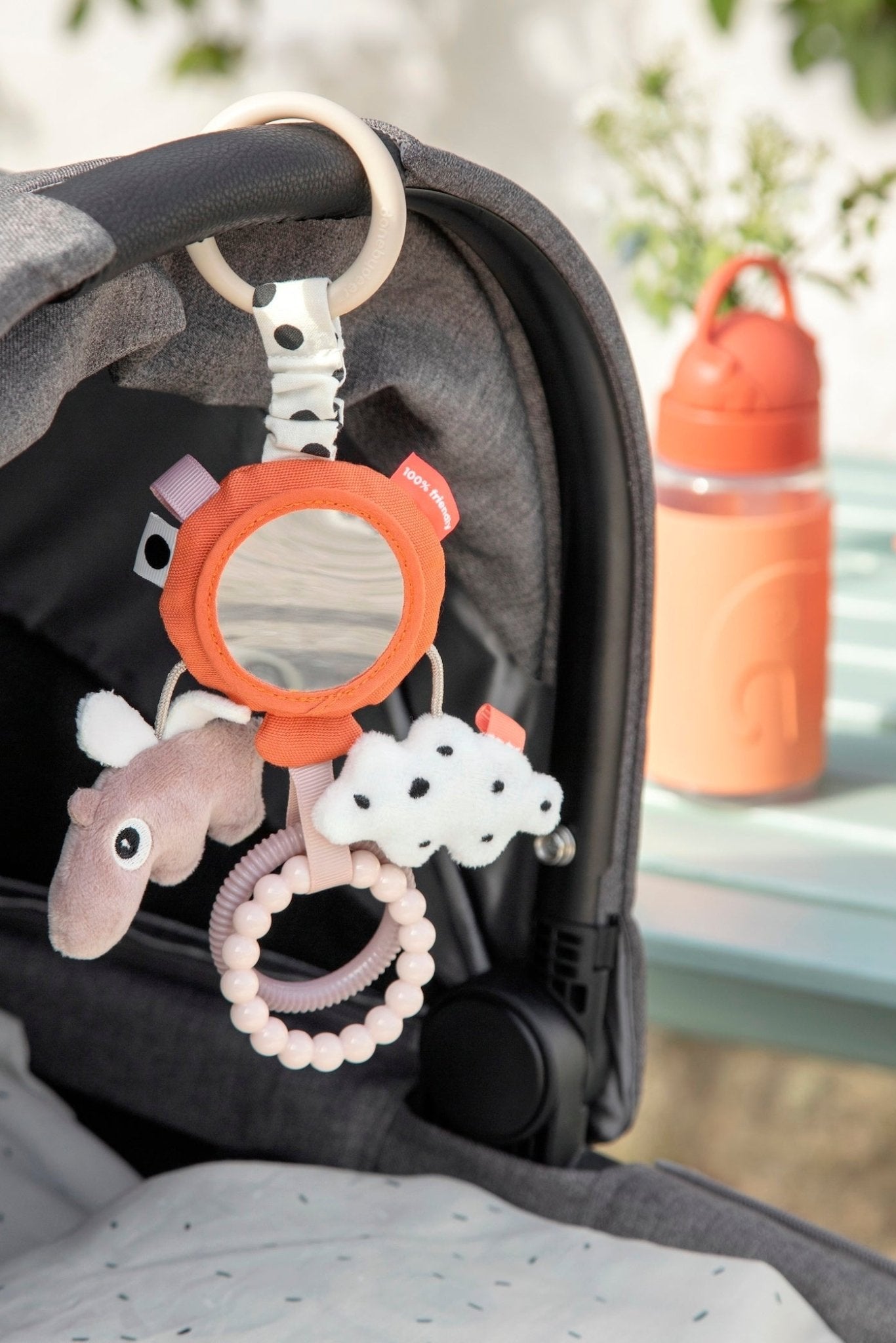 To go activity mirror | Happy clouds - Papaya van Done by Deer | Kids Conceptstore Le Fanfare