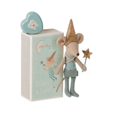Tooth Fairy Mouse In Matchbox, Blue van Maileg | Kids Conceptstore Le Fanfare