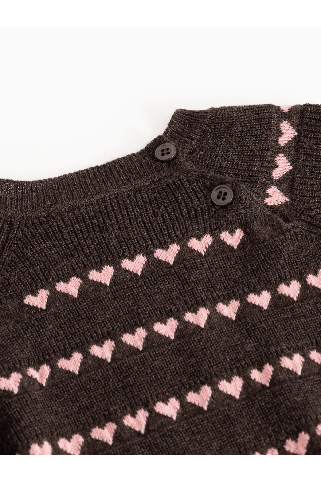 Torin B | Light Cotton Wool Pattern - Rose Frosting Hearts van MarMar Copenhagen | Kids Conceptstore Le Fanfare