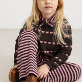 Torin | Light Cotton Wool Pattern - Rose Frosting Hearts van MarMar Copenhagen | Kids Conceptstore Le Fanfare