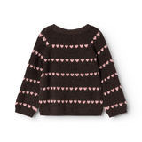 Torin | Light Cotton Wool Pattern - Rose Frosting Hearts van MarMar Copenhagen | Kids Conceptstore Le Fanfare