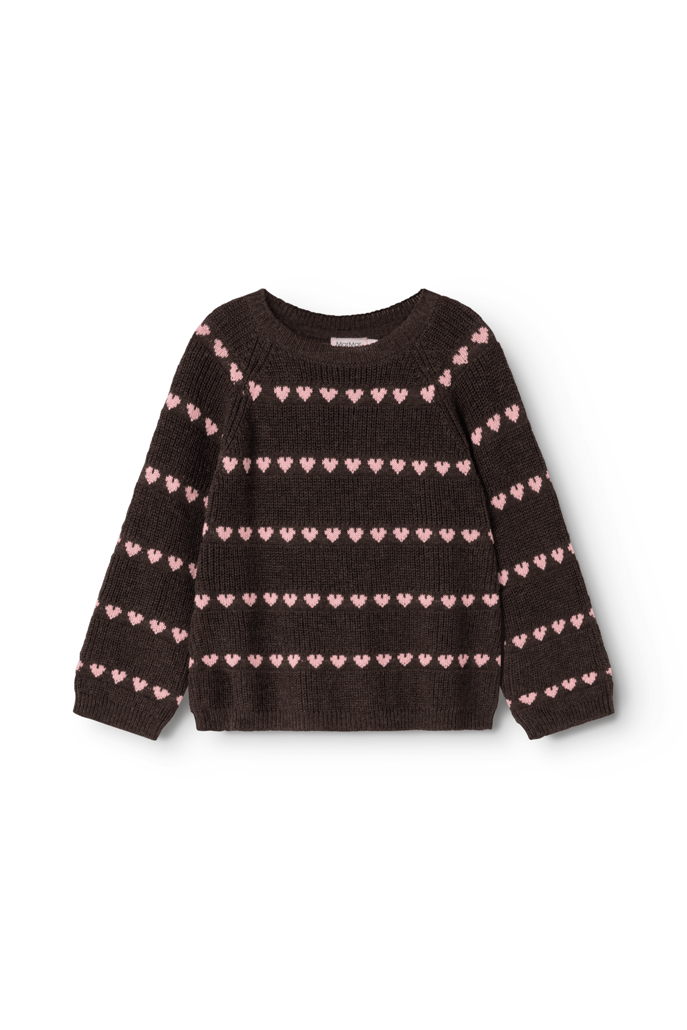 Torin | Light Cotton Wool Pattern - Rose Frosting Hearts van MarMar Copenhagen | Kids Conceptstore Le Fanfare