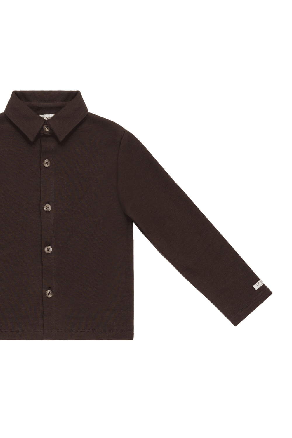 Touten Shirt - Espresso van Donsje Amsterdam | Kids Conceptstore Le Fanfare
