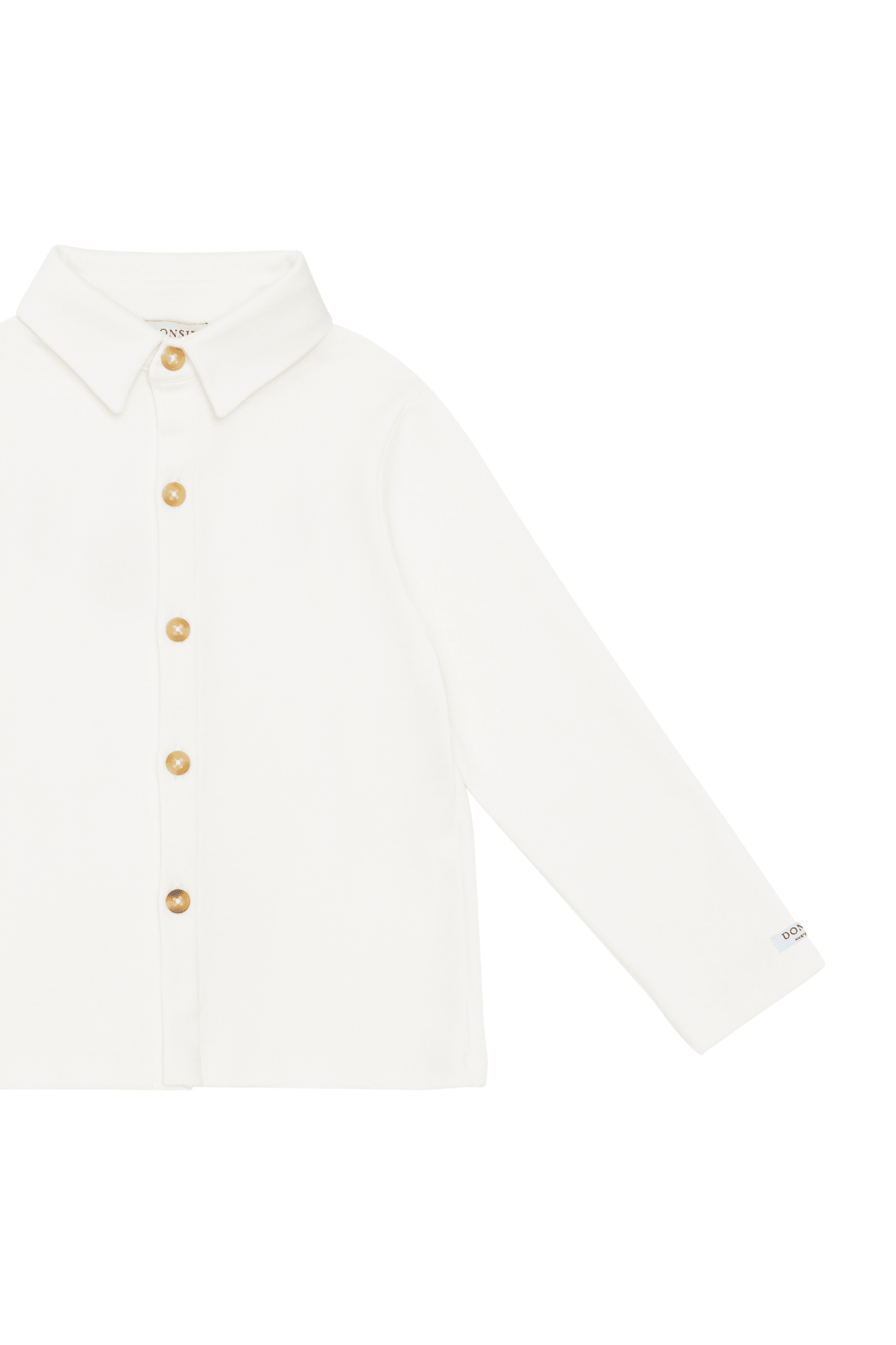 Touten Shirt - Off White van Donsje Amsterdam | Kids Conceptstore Le Fanfare