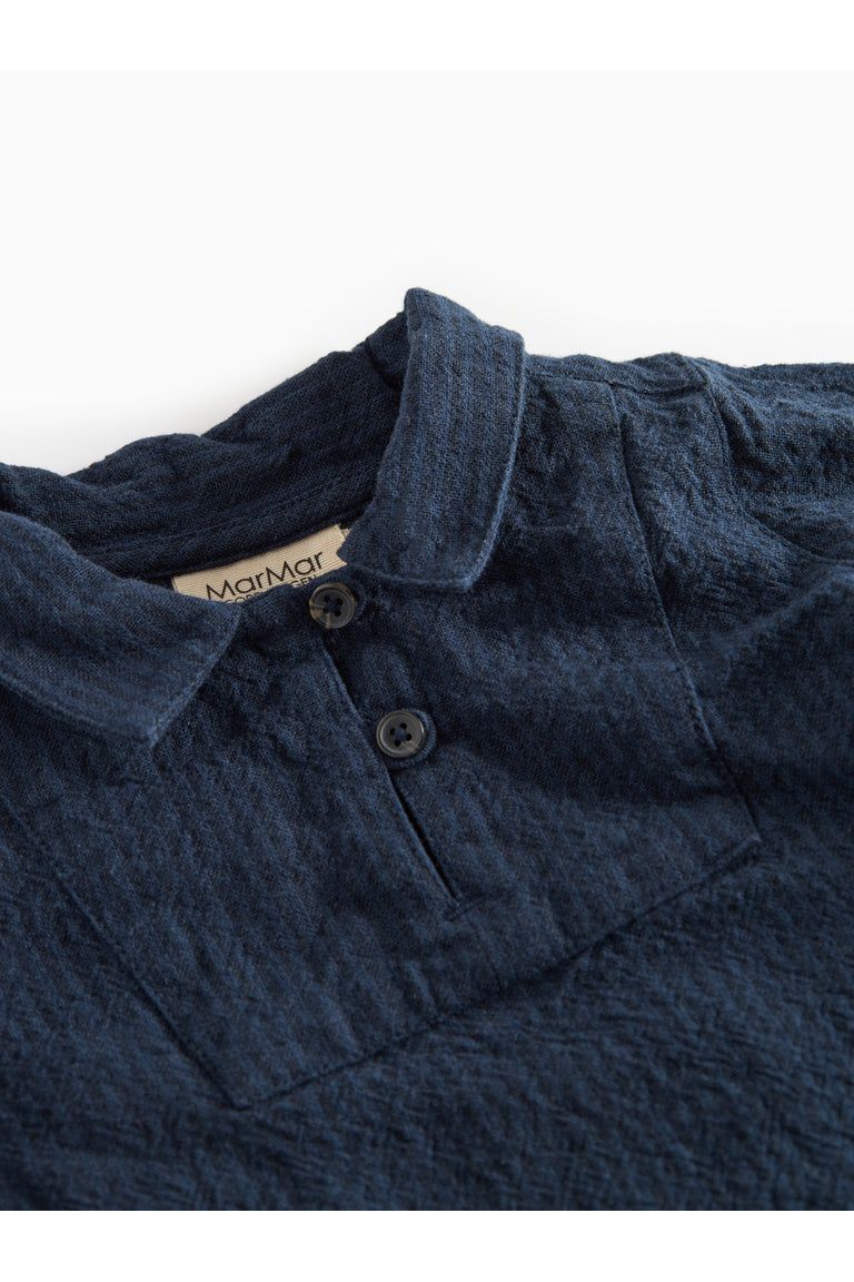 Tovas - Chambray - Dark Blue Stripe van MarMar Copenhagen | Kids Conceptstore Le Fanfare