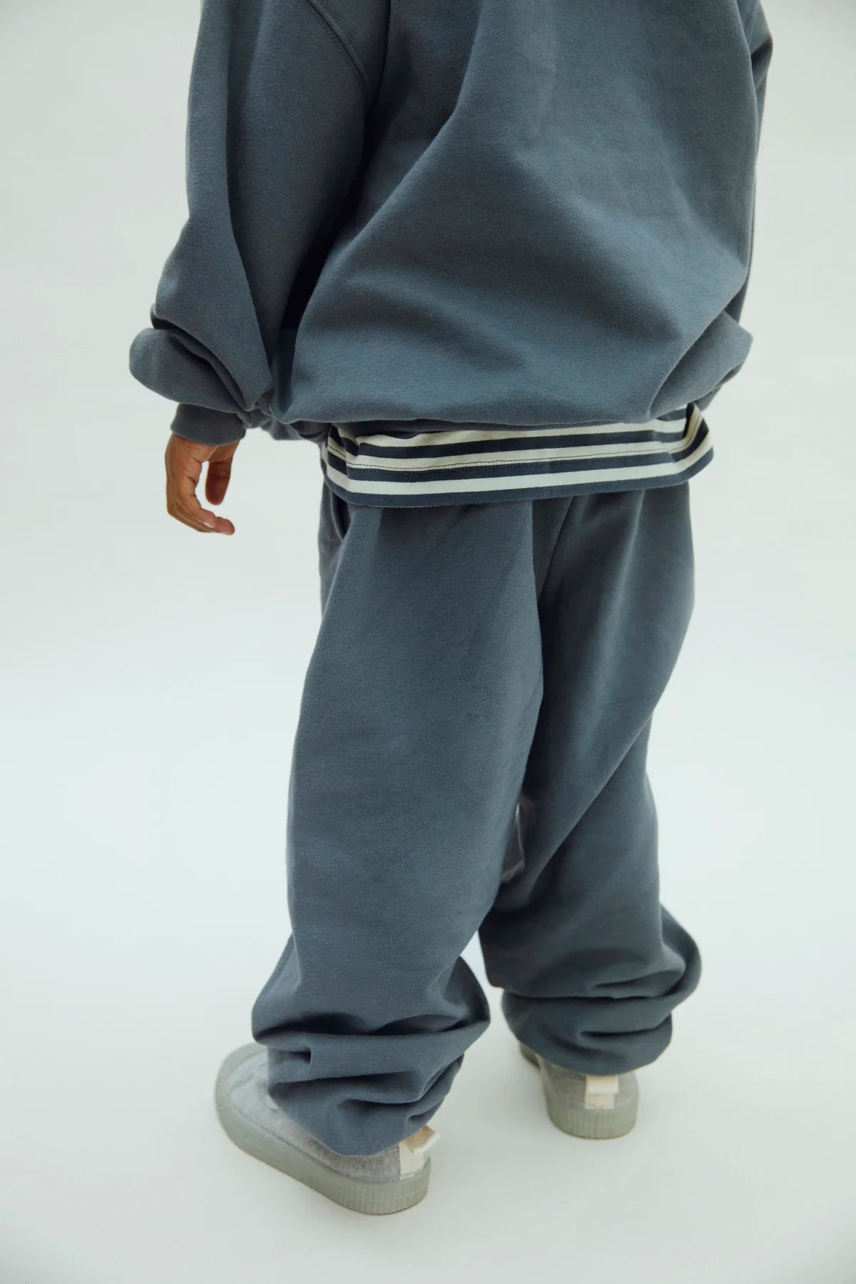 Track Pants Blue Grey van Gray Label | Kids Conceptstore Le Fanfare