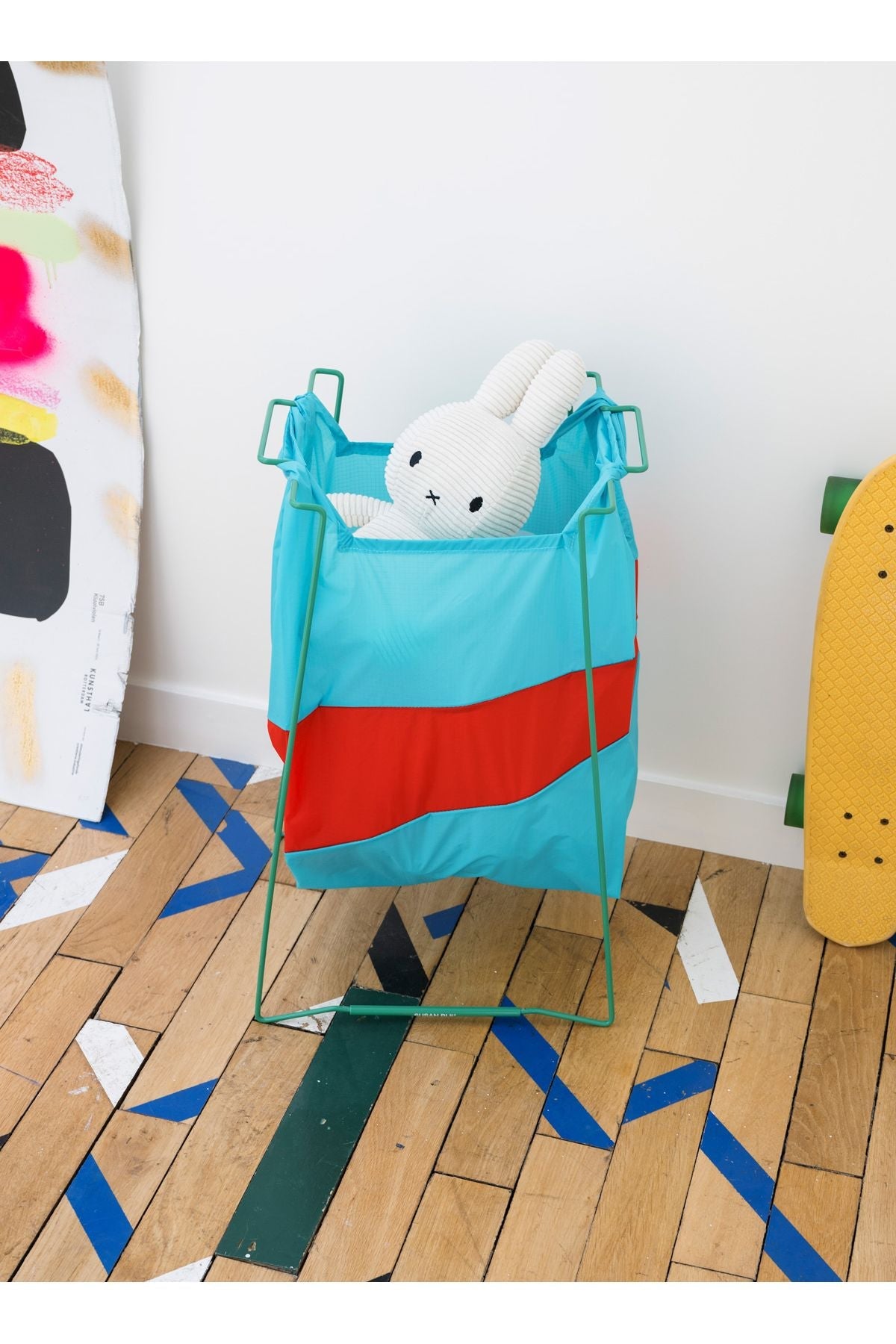 Trash Rack Green Large van SUSAN BIJL | Kids Conceptstore Le Fanfare
