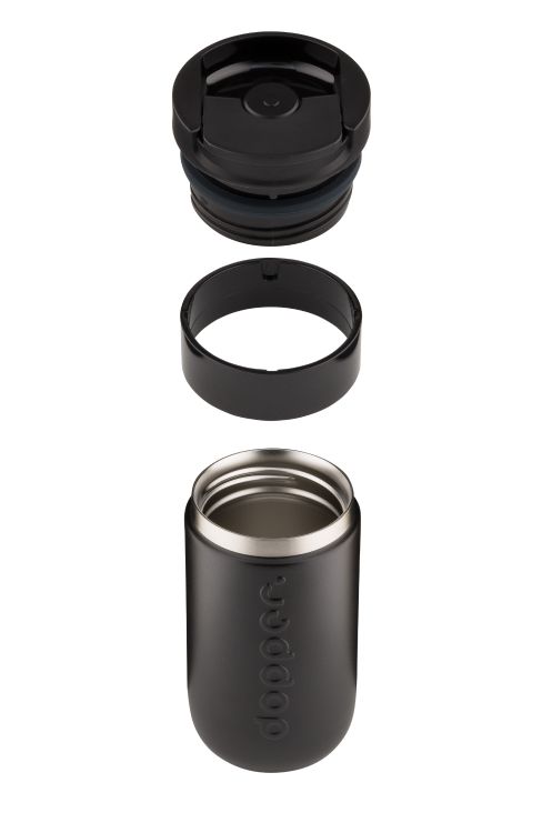 Travel Mug (300 ml) - Blazing Black van Dopper | Kids Conceptstore Le Fanfare